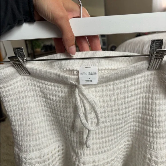 Wild Fable White Textured Mini Skirt - Picture 4 of 4